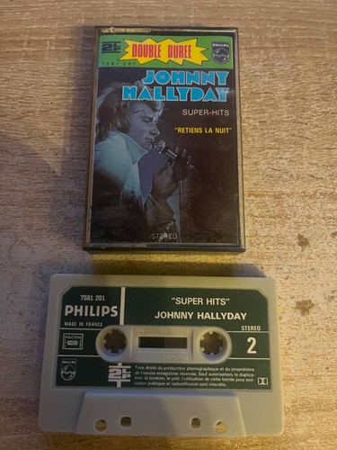 Cassette audio johnny hallyday - cassette,