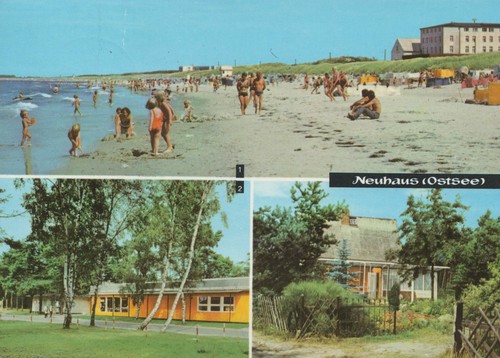 Carte postale ddr neuhaus - postale,