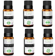 Lots 6 huiles essentielles