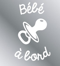 Sticker vinyle adhésif Bébé