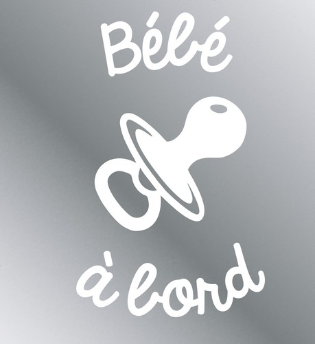 Sticker vinyle adhésif - , bébé