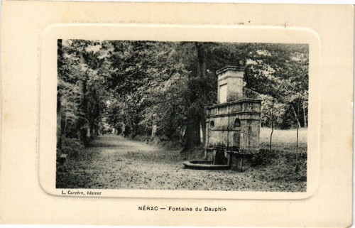 Cpa nérac fontaine - cpa, nÉrac-fontaine