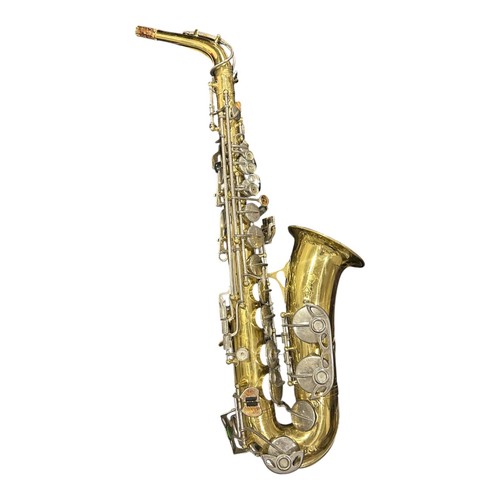 Vintage alto saxophone - vintage, art