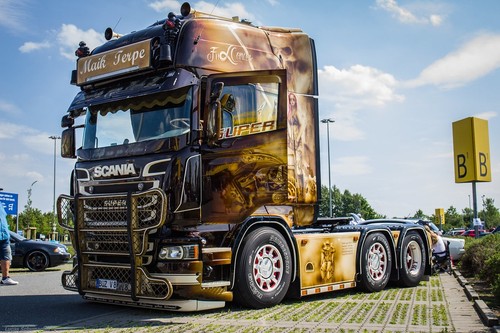 Tekno 83112 scania topline - r,