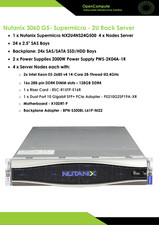 Server Nutanix Supermicro  NXS2U4NS24G500 with 4 node + 8xE5-2680V4 + 512GB DDR4