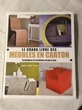 Livre "LE GRAND LIVRE DES MEUBLES EN CARTON" Kiki CARTON.