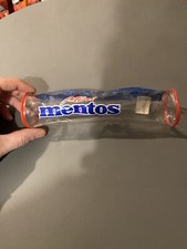 Trousse Vintage mini mentos transparente. France dessin école publicitaire