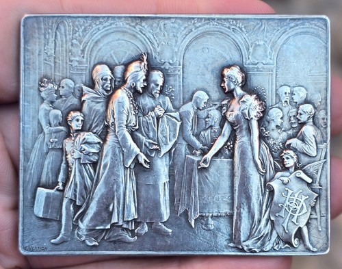 Rare superbe médaille art - superbe,