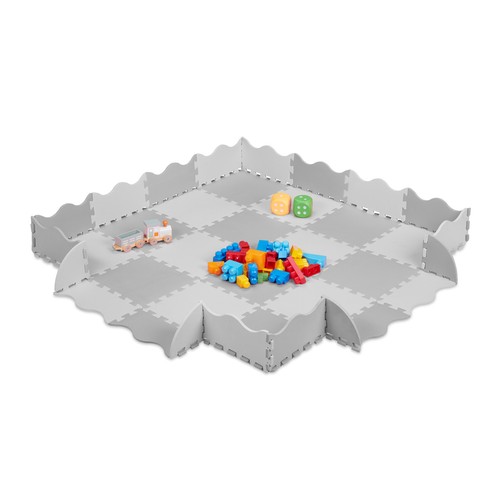 Tapis puzzle hydrofuge facile