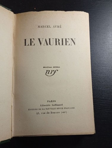 Vaurien marcel aymé - le, |