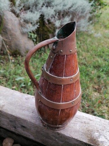 Pichet cidre bois et en - à,