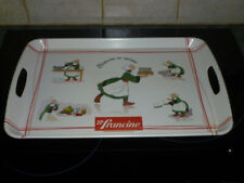 FARINE FRANCINE BECASSINE EN CUISINE PLATEAU PUBLICITAIRE MELAMINE MEBEL VINTAGE