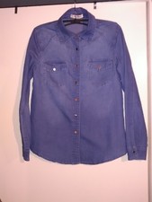 Chemisier surchemise denim
