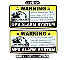 x2 Autocollant Voiture Moto