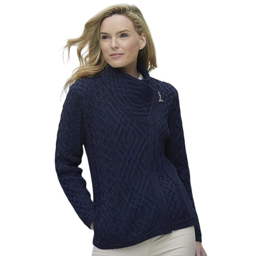 Women aran cable - cable, knit