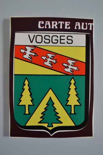 Vosges ecusson blason - blason, adhesif