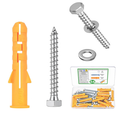 Setvis chevilles set m10 - chevilles, x