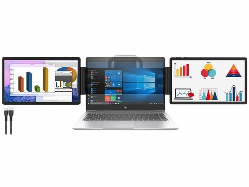 Double écran pour - 11,6", pc