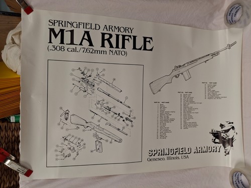 Poster springfield armory m1a - poster-springfield,