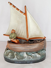 Merlimont Plage - L'Isle Adam - Belle Barque  en terre cuite,