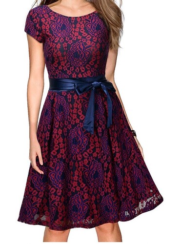 Women vintage floral lace - women’s,