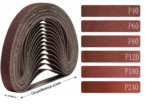 120 bandes abrasives mix - bandes,