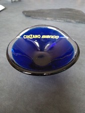 Cendrier Publicitaire en Verre CINZANO Bianco Bistro vintage