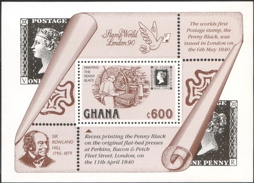 Ghana 1990 mnh 150th - 1990, mnh**150th