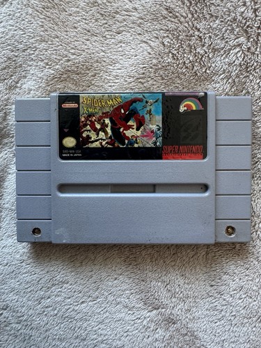 Jeu snes spider - spider-man, &