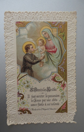 Image pieuse canivet saint - image,