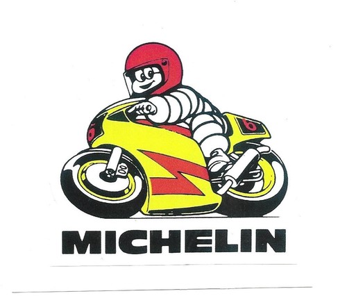 Rare autocollant michelin - rare,