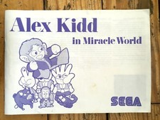 NOTICE SEULE ALEX KIDD IN