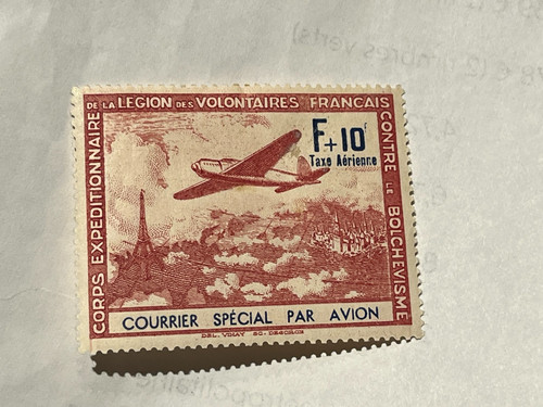 Timbre lvf legion des - lvf,