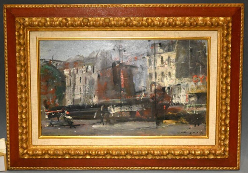 Tableau huile jean claude - huile,
