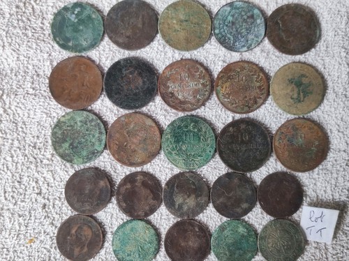 Lot pièces de monnaie - 25,
