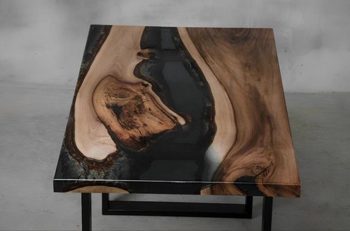 Table basse bois - basse, massif