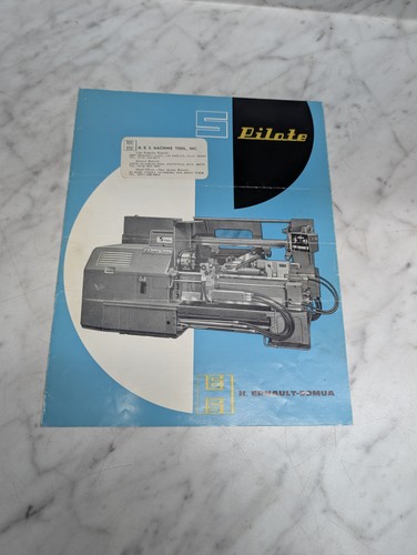 Machine tool pilote - e, s