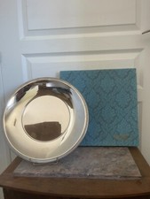 Ancien Plat Plateau Saladier Inox Jean COUZON Neuf Coffret 34cm