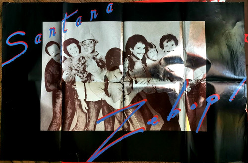 Santana rare affiche - santana,
