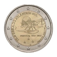 2€ UNC Portugal 2022 Traversée De L'Atlantique / Atlantic Crossing