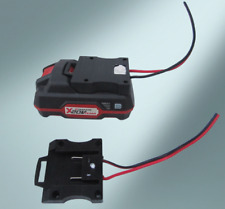 Adaptateur universel pour batterie Parkside X20Vteam , sortie câblée en 2,5mm