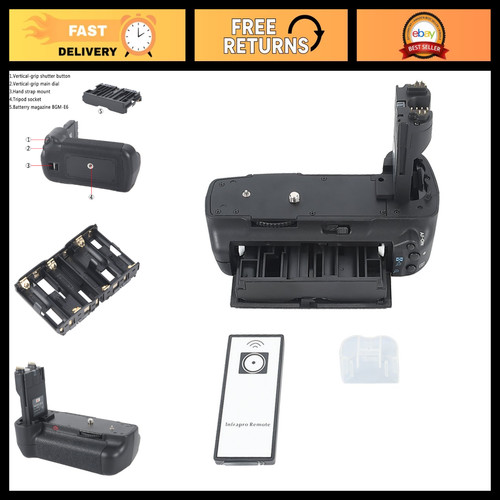 Vertical battery grip for - battery,