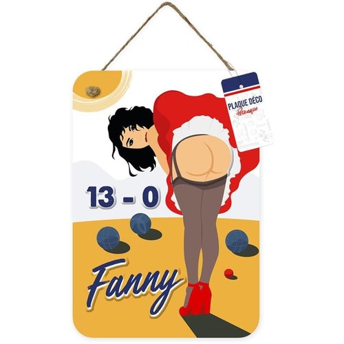 Plaque décorative fanny - plaque,