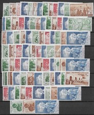 France Colonial full set 1942 MLH* (very light trace of 1 hinge) perfect 83stamp