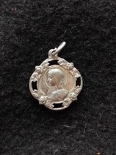 Ancienne médaille religieuse VIERGE ND LOURDES