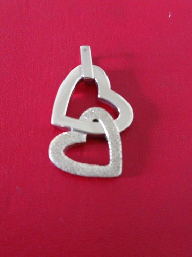 Pendentif double cœur - pendentif,