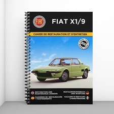 FIAT X1/9 : Cahier de