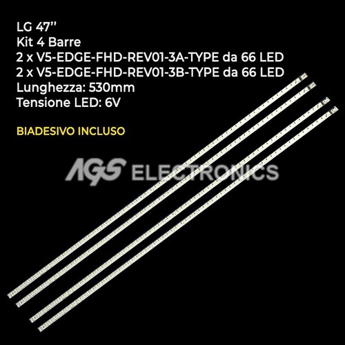 Kit barres bandes 66 tv - kit,