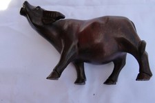 7" Wooden Brown Western Rodeo