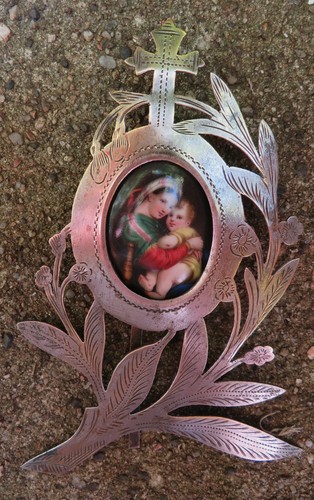 Reliquaire ancien vierge la - vierge, à